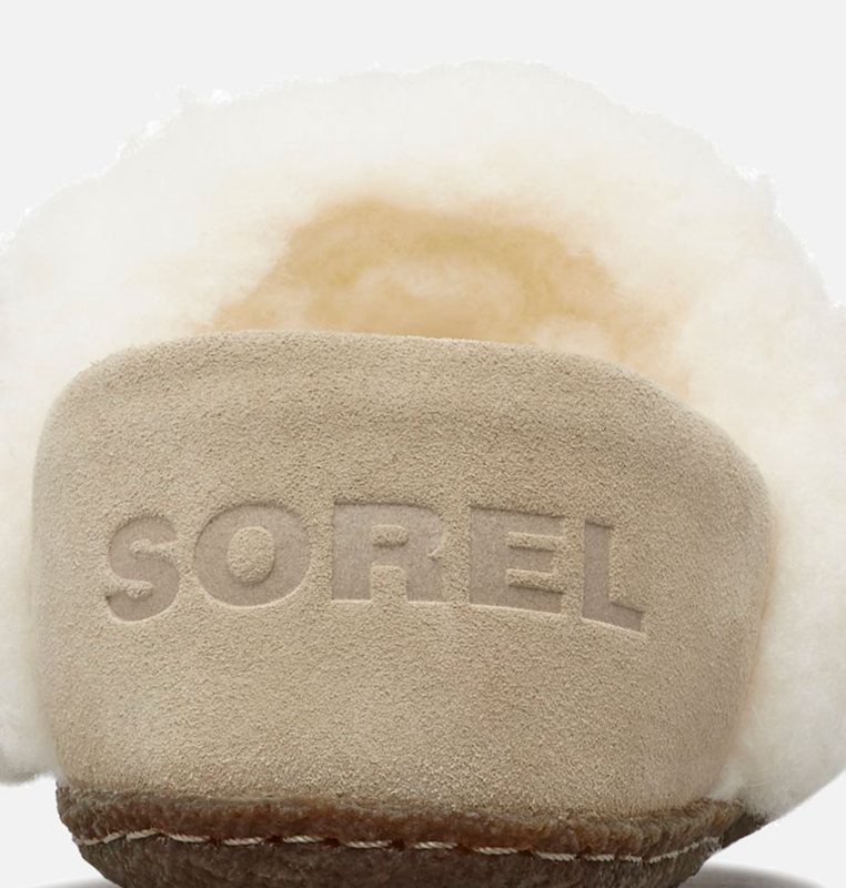 Womens Slippers Beige - Sorel Nakiska™ II - 285049-RVX